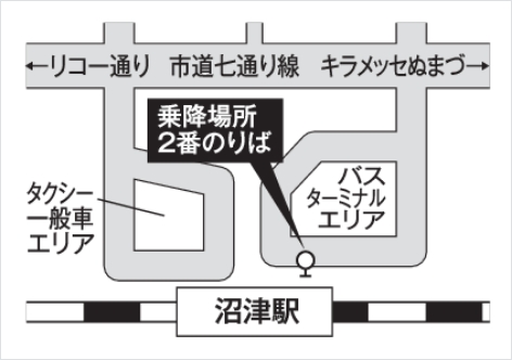 沼津駅北口